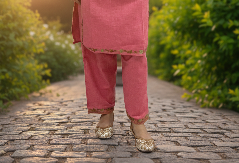 Lively Coral Coord Set | Everday Ease