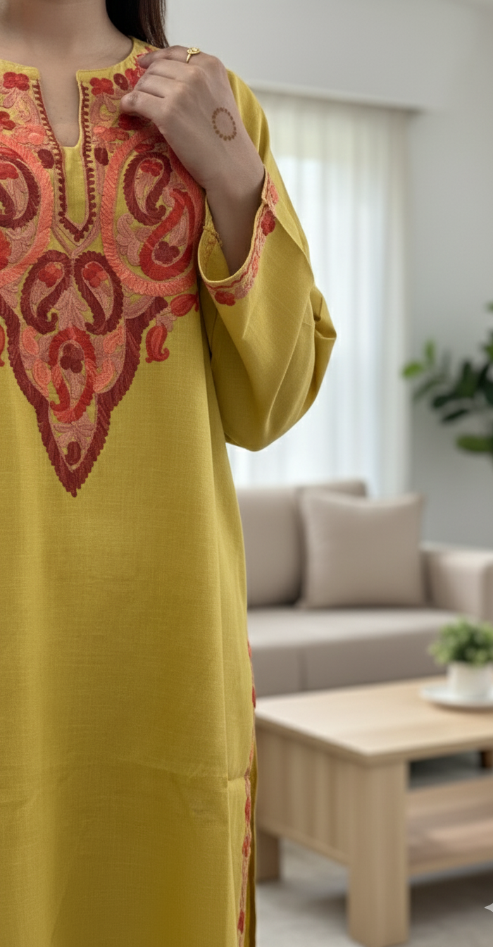 Bright Mustard Coord Set | Everyday Ease