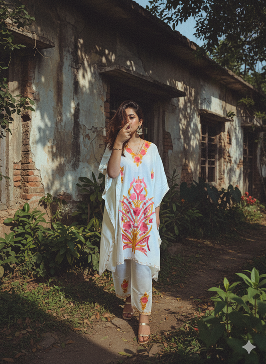 White Kaftan | Boho Muse Collection