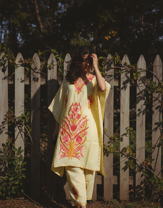Yellow Kaftan | Boho Muse Collection