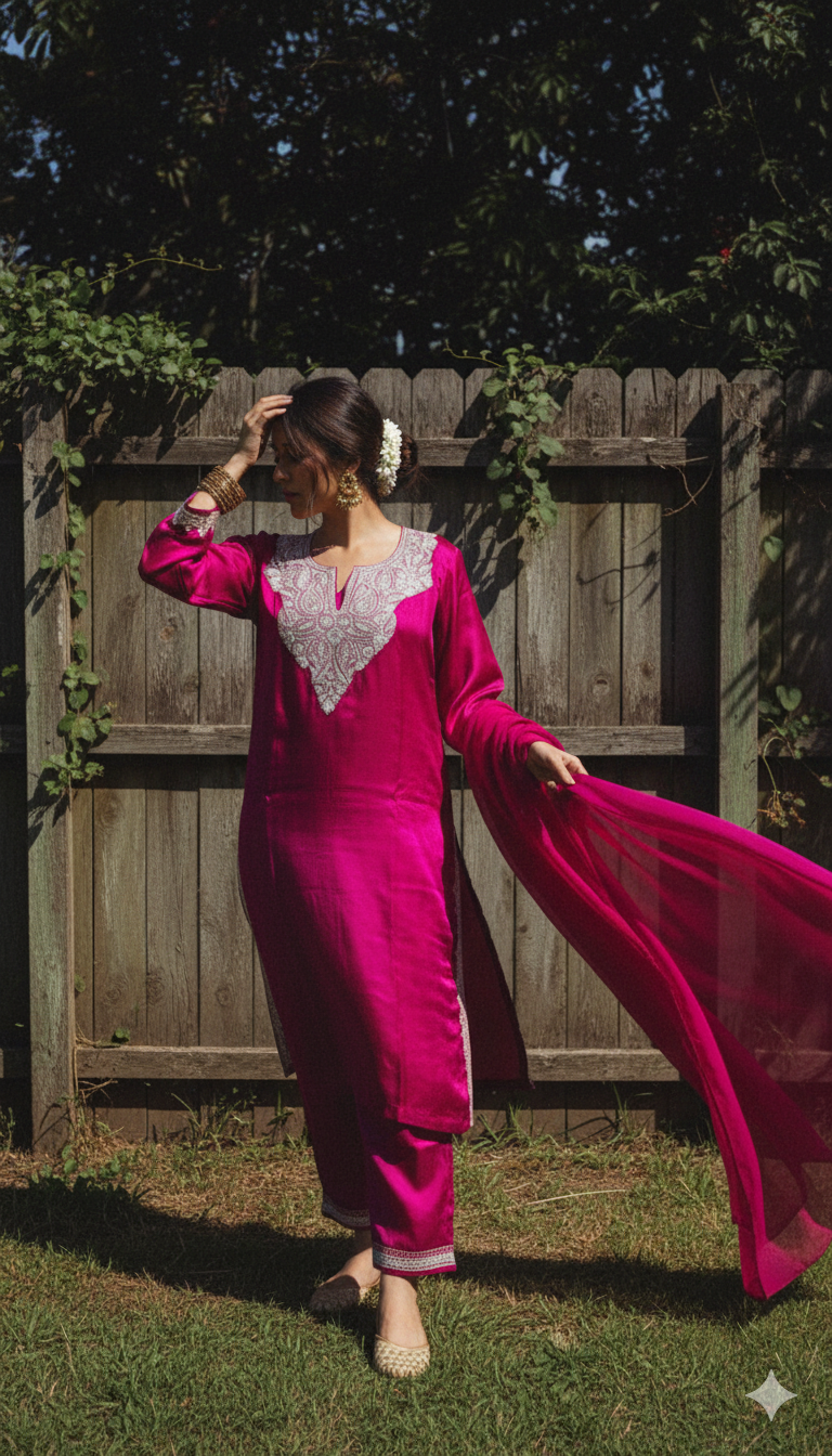 Satin Suits (3 piece Set)