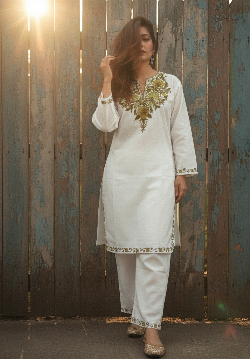 Calm White Coord Set | Everyday Ease