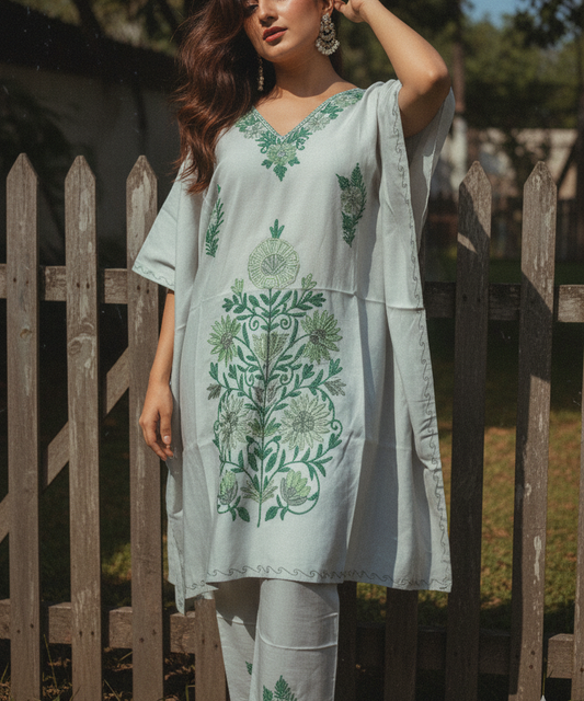 Grey Kaftan | Boho Muse Collection