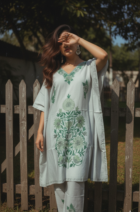 Grey Kaftan | Boho Muse Collection