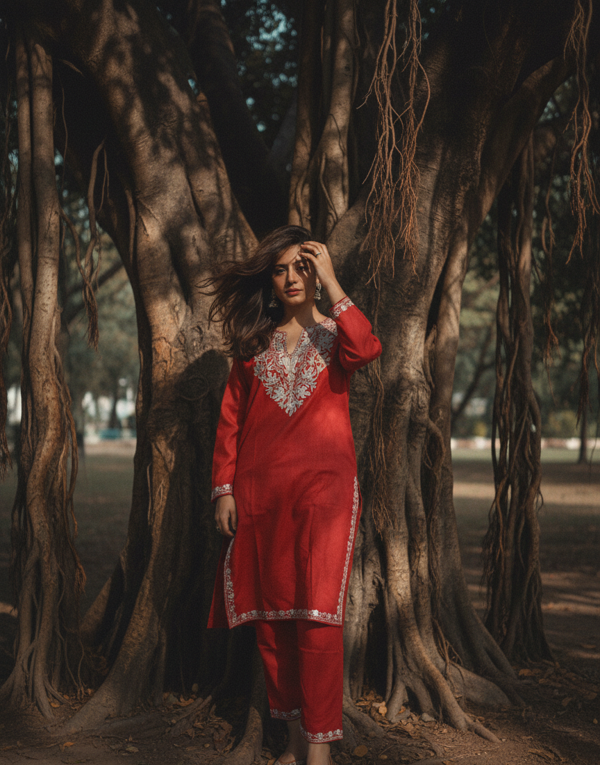 Bright Red Coord Set | Everyday Ease