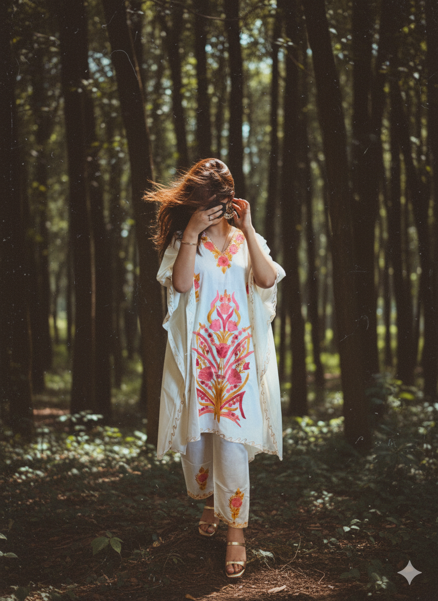 White Kaftan | Boho Muse Collection