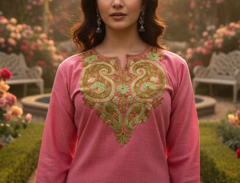 Lively Coral Coord Set | Everday Ease