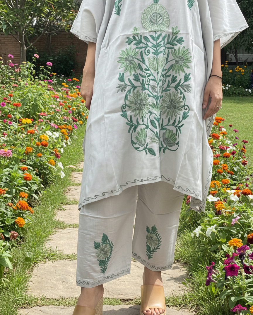 Grey Kaftan | Boho Muse Collection