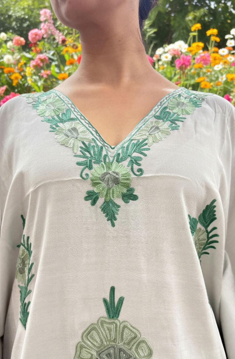 Grey Kaftan | Boho Muse Collection